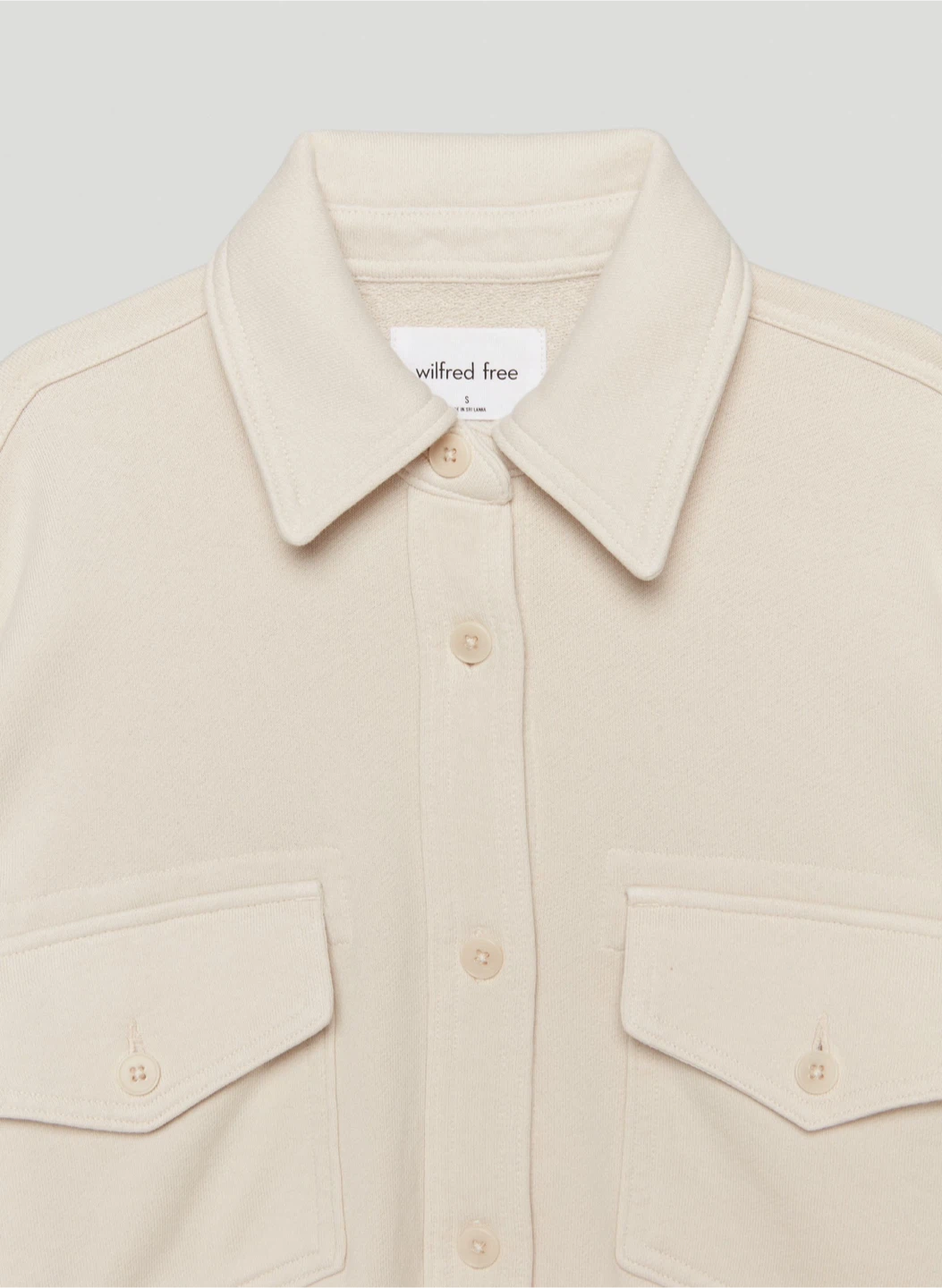 Wilfred Terry Fleece Shirt Jacket