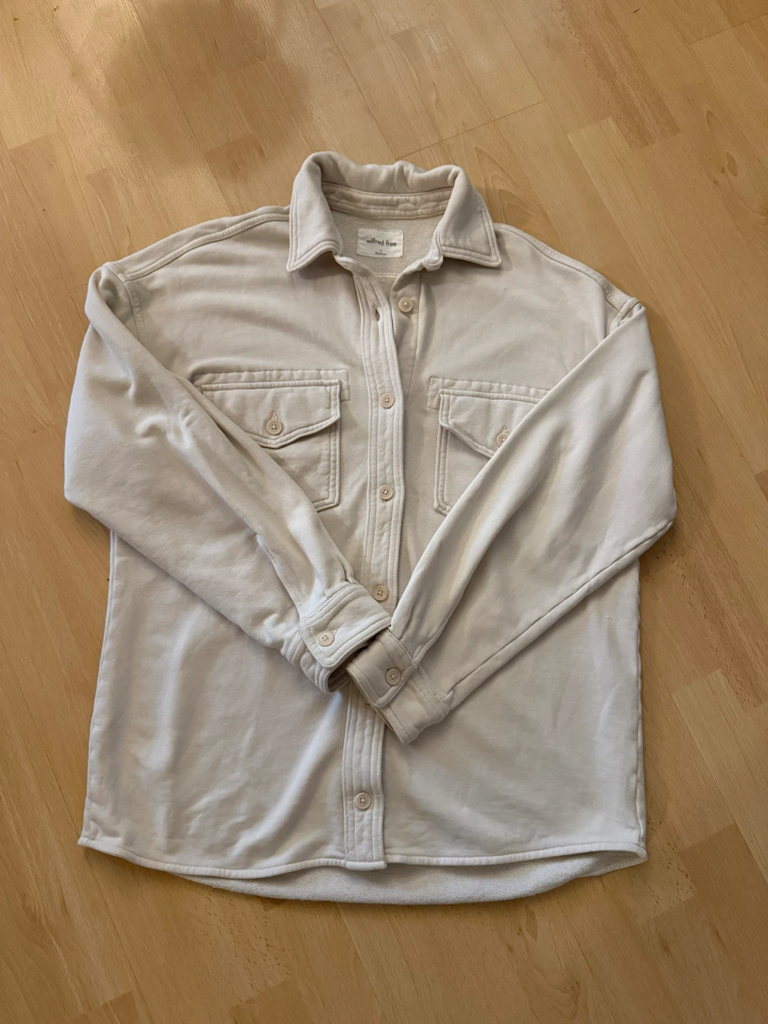 Wilfred Terry Fleece Shirt Jacket - photo 4