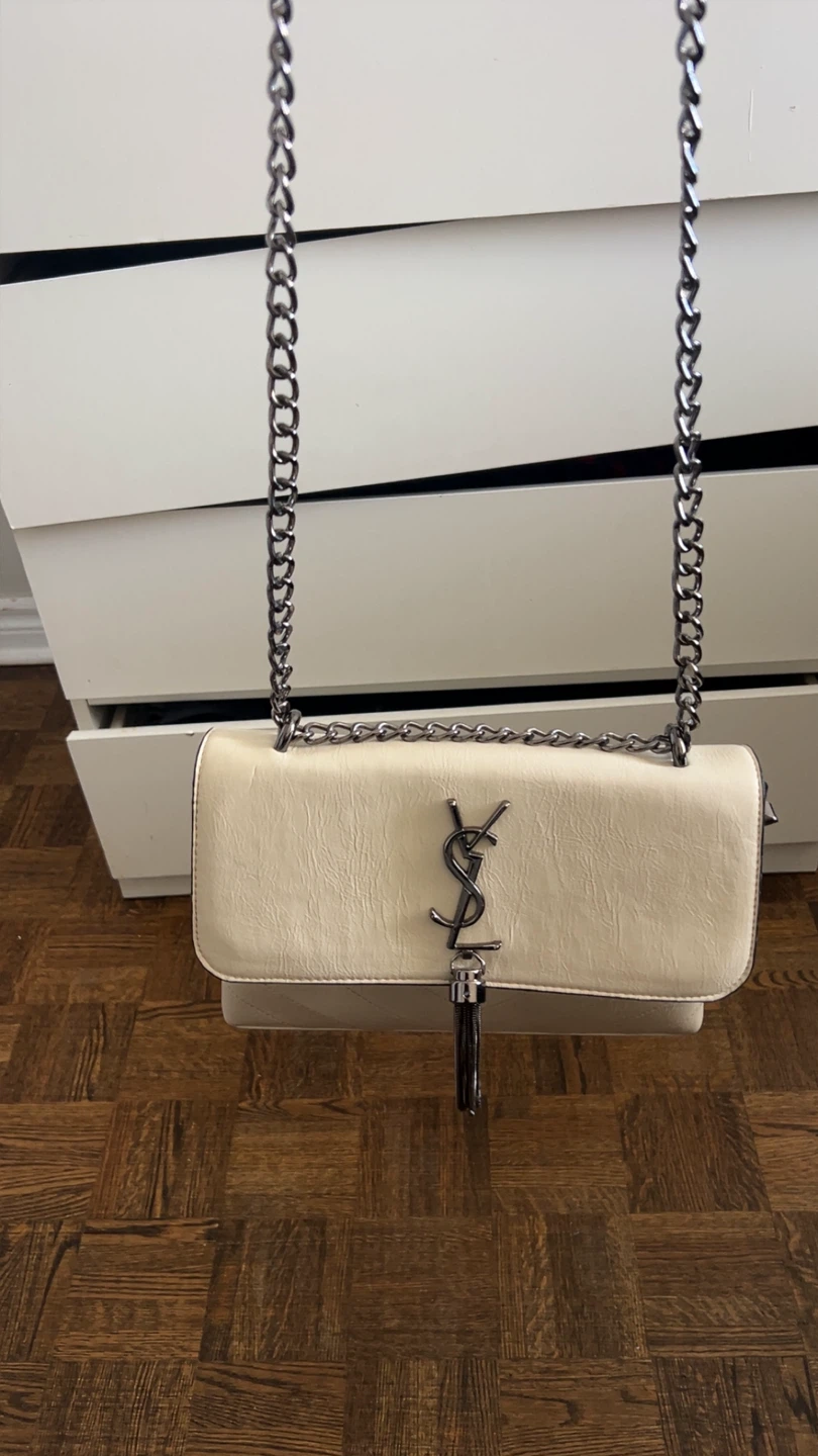 Yves Saint Laurent Cream Shoulder Bag - photo 2