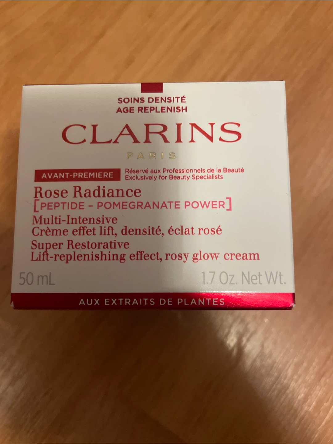 Clarins Rose Radiance Age Replenish Cream 50 mL