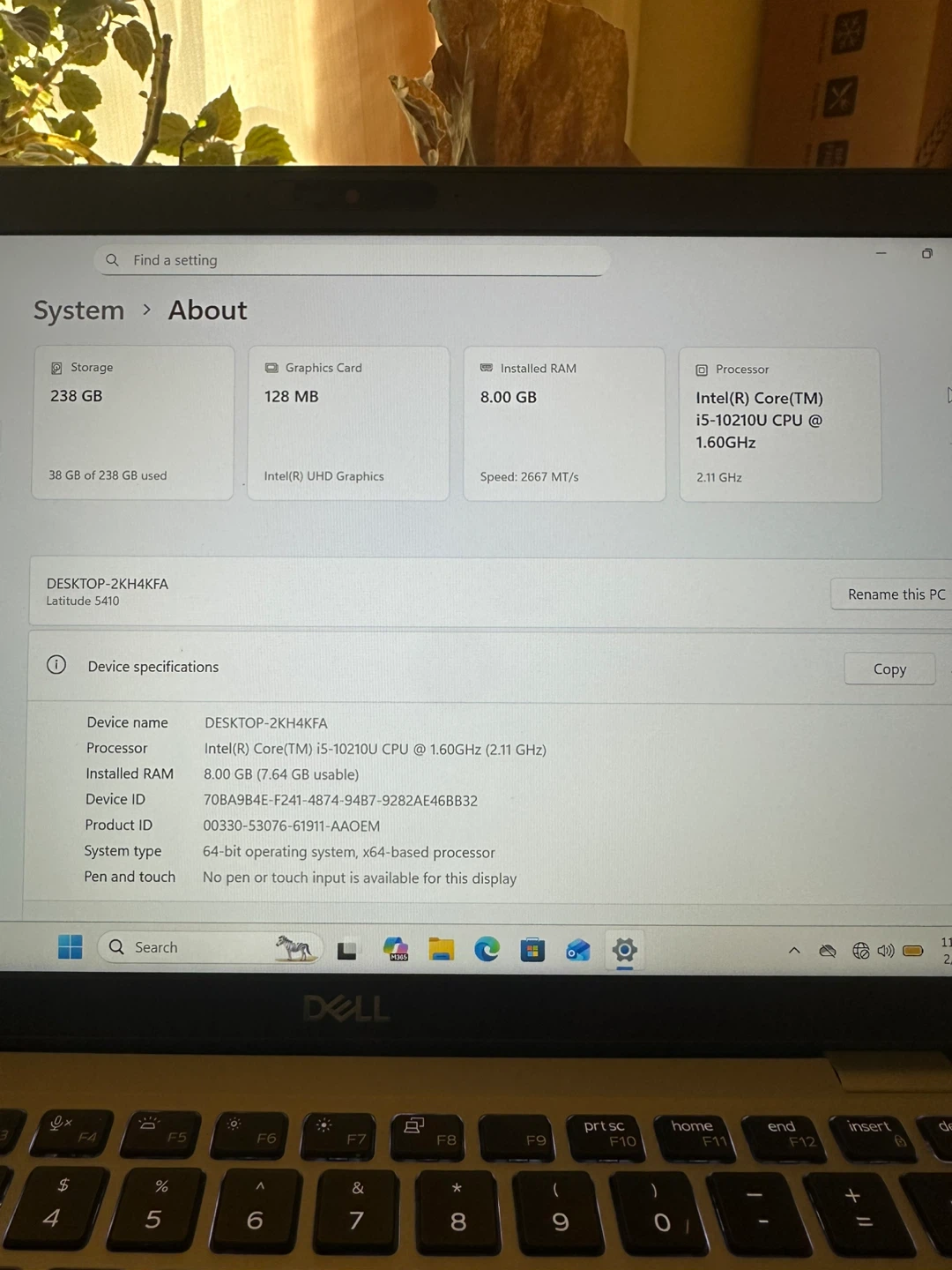 Dell Latitude 5410 | Core i5 | 8GB RAM | 256GB SSD | Win11 Pro | - photo 2