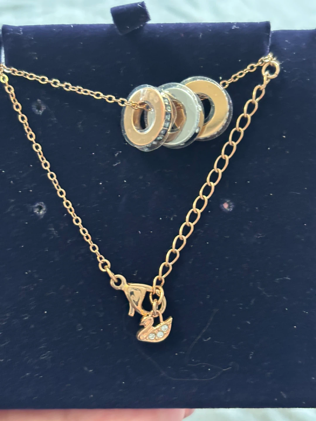 Swarovski Rose Gold Tone Necklace - photo 2