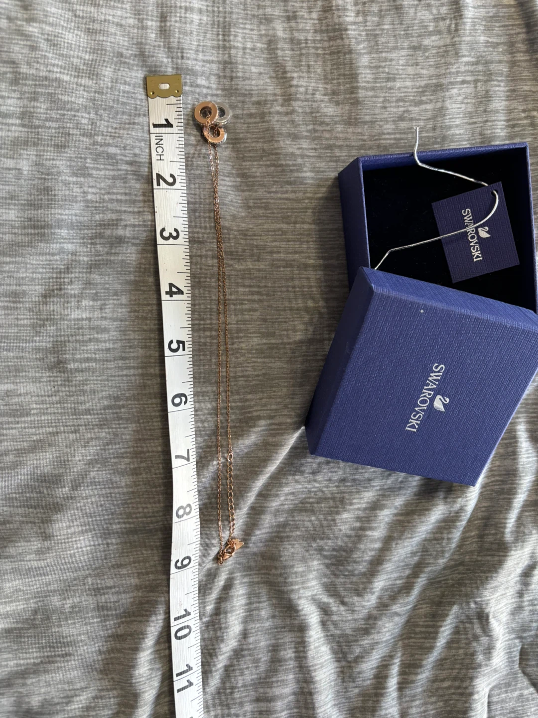 Swarovski Rose Gold Tone Necklace - photo 5