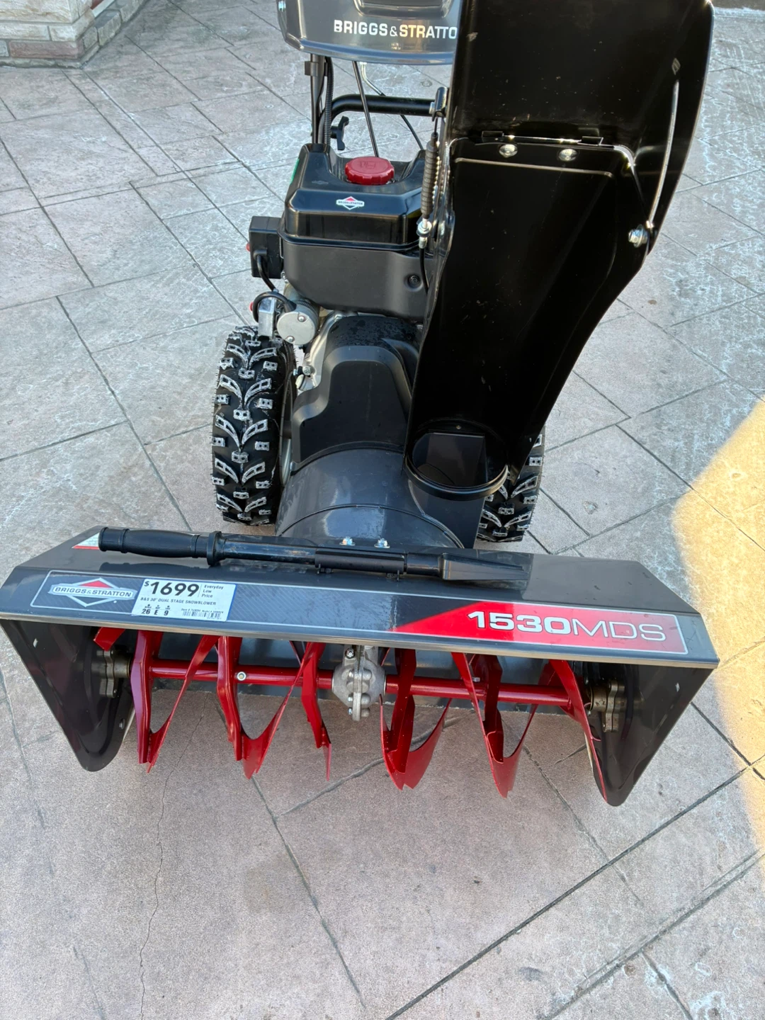 Briggs & Stratton 1530MDS Snow Blower - photo 5