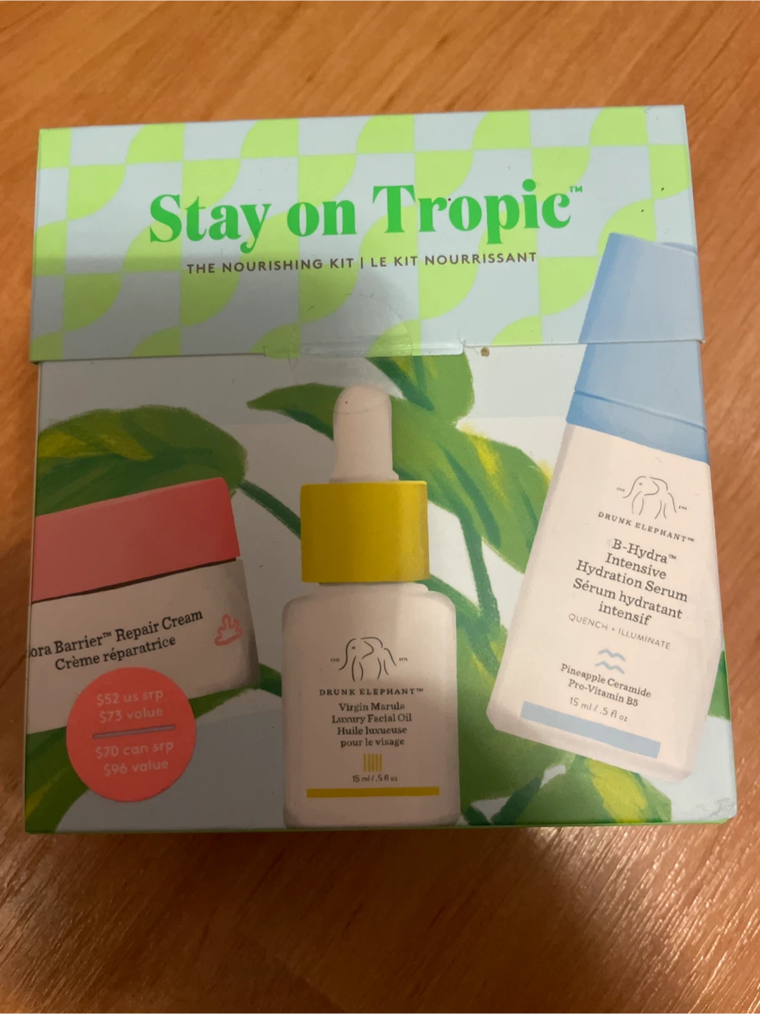 Drunk Elephant Stay on Tropic Nourishing Kit