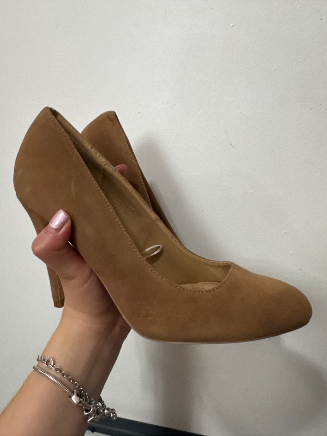Ardene Women's Brown Suede Heels - photo 2