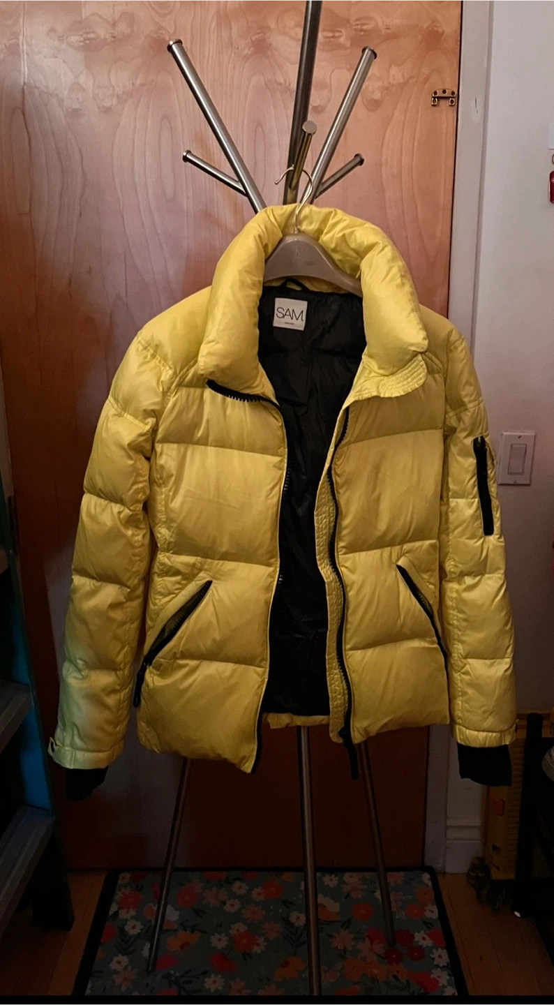SAM Yellow Puffer Jacket