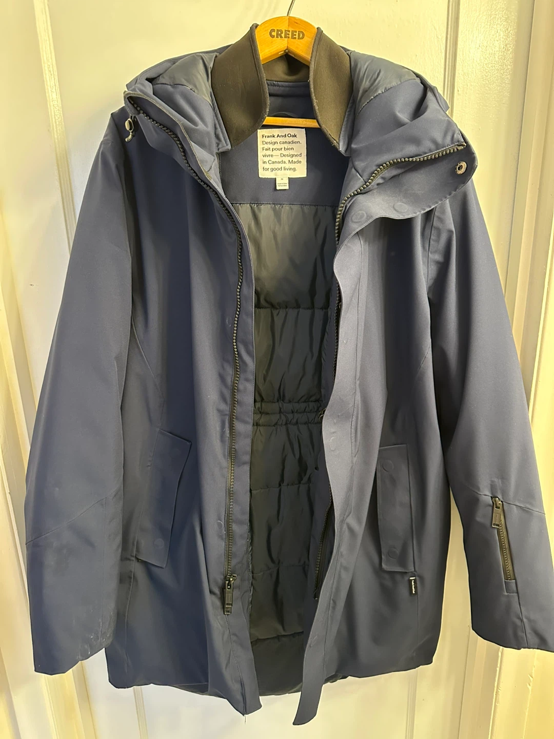Frank and Oak Capital Parka Navy - photo 2
