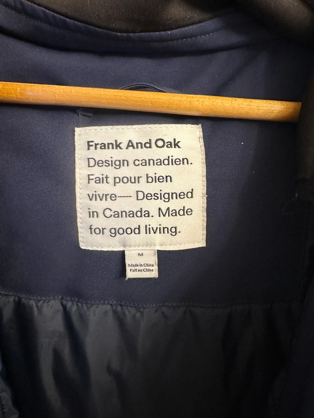 Frank and Oak Capital Parka Navy - photo 4