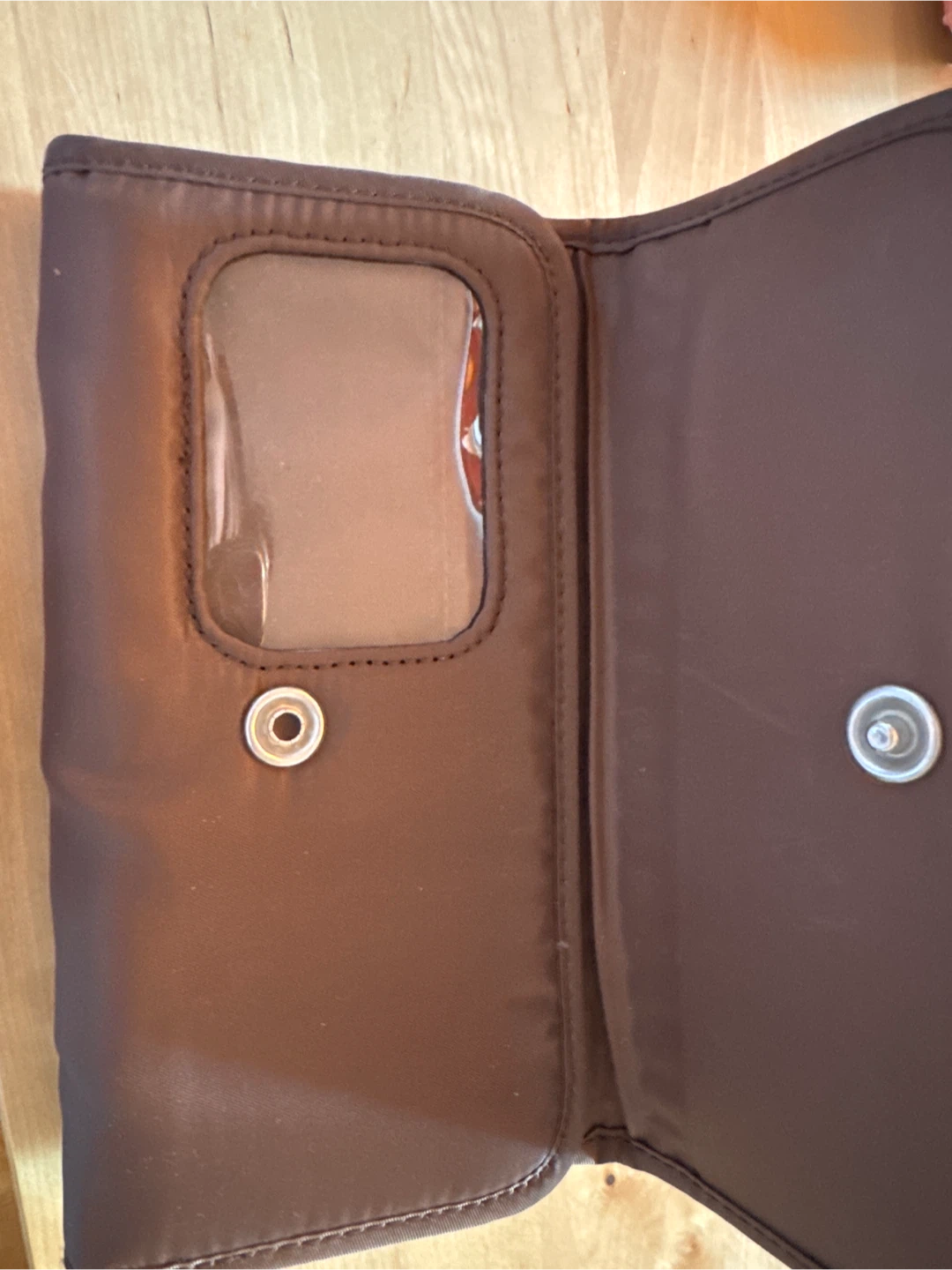 Lug Brown Quilted Wallet/Clutch - photo 3