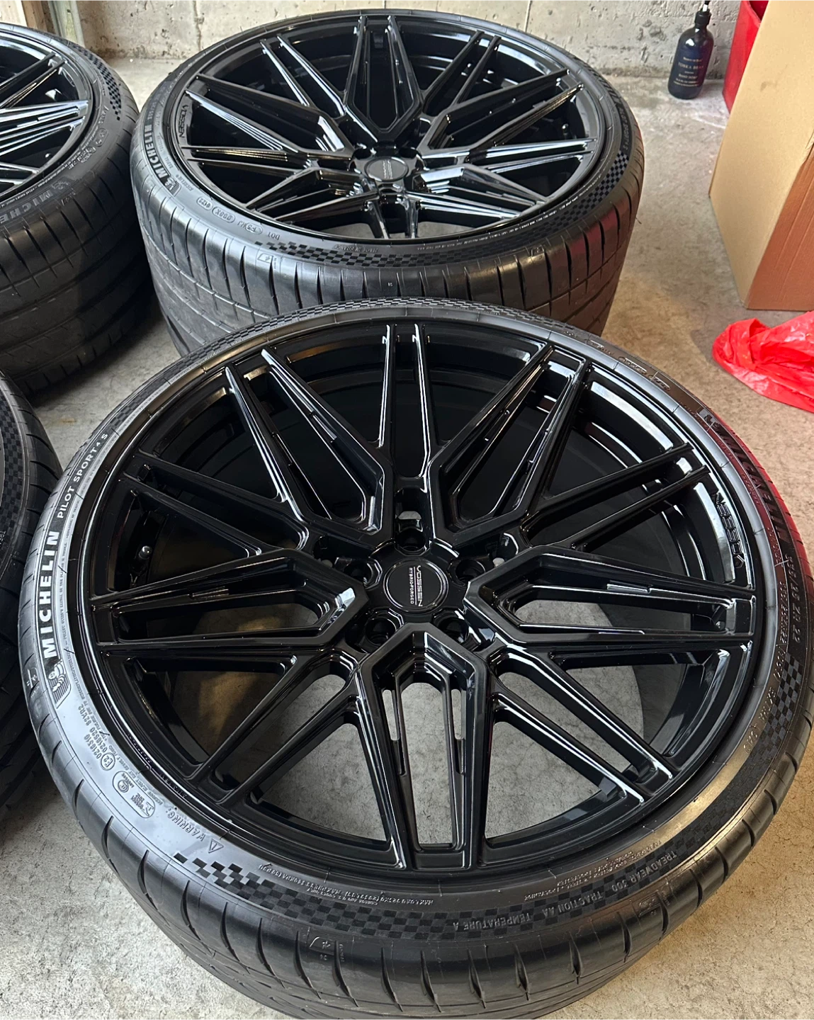 22” VOSSEN HF7 22X10.5 & 22X12 BMW X5/X6M