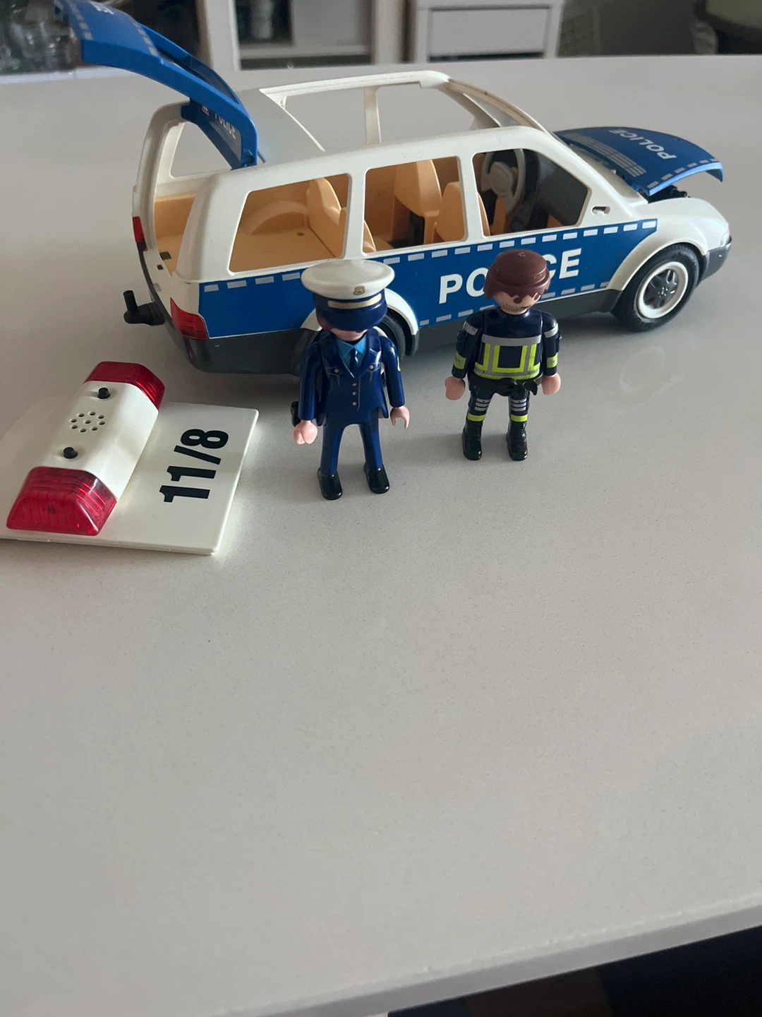 Playmobil Police Car with Figures