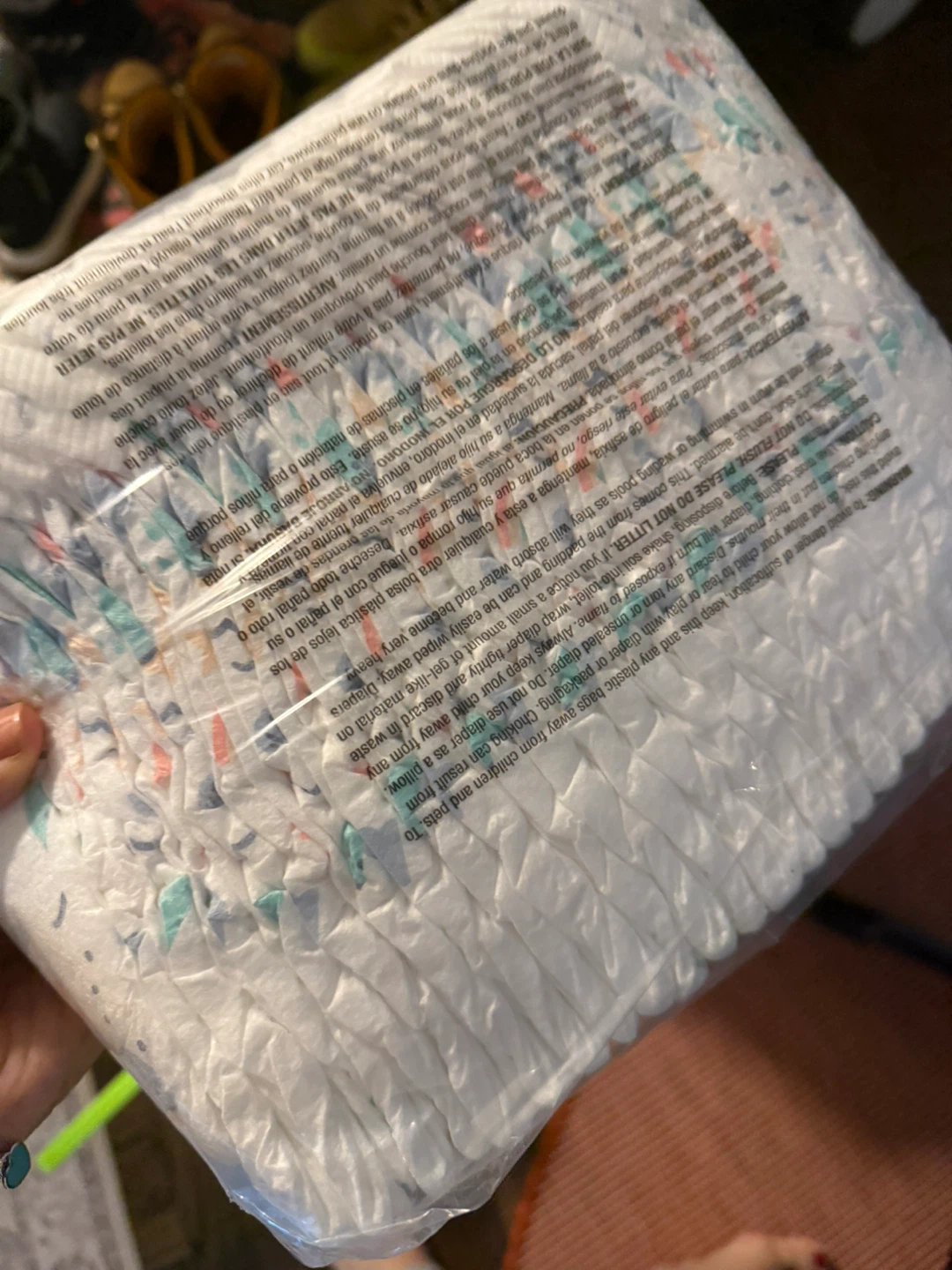 FREE SIZE 5 DIAPERS