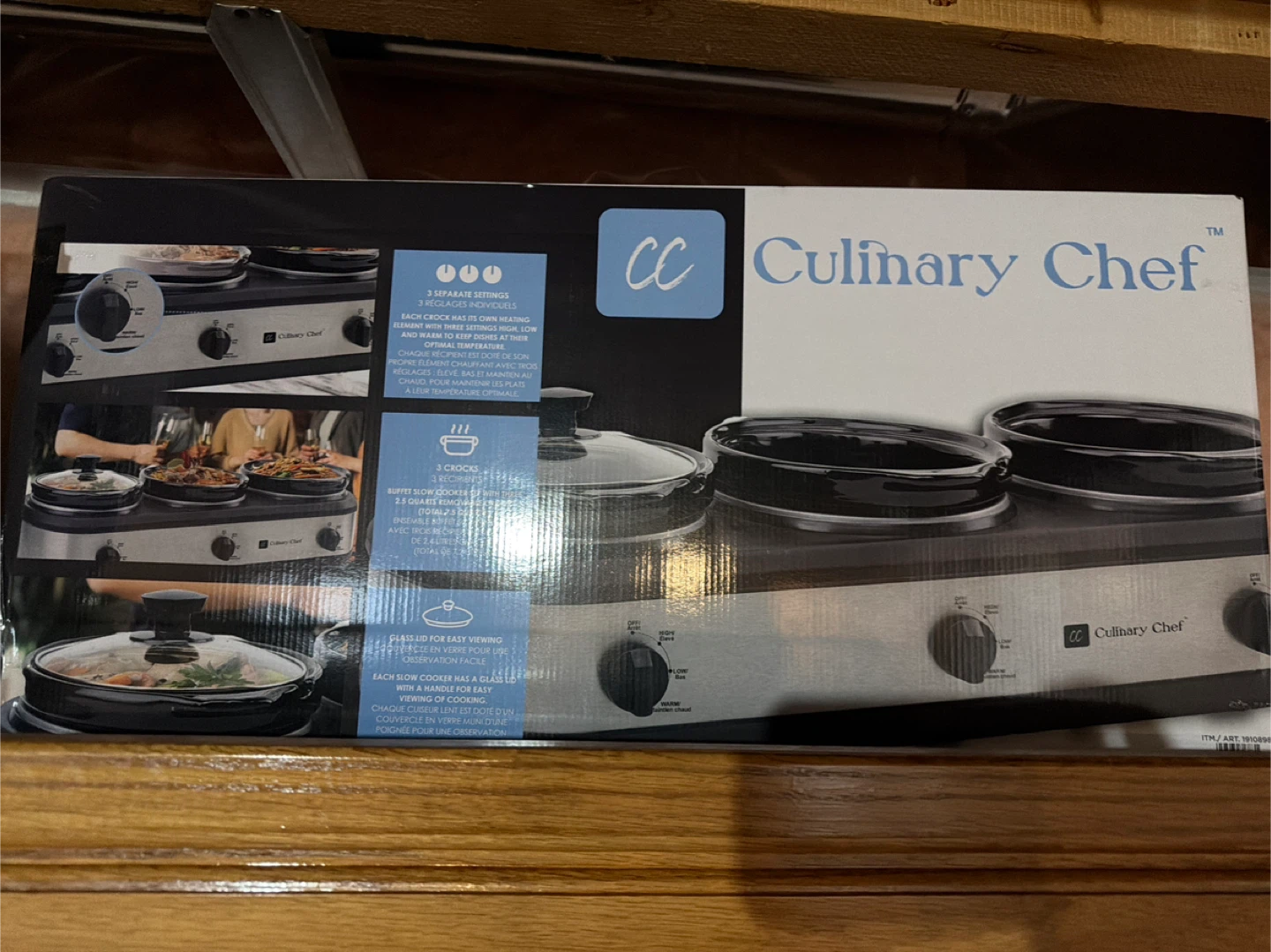 Culinary Chef Buffet Slow Cooker Set
