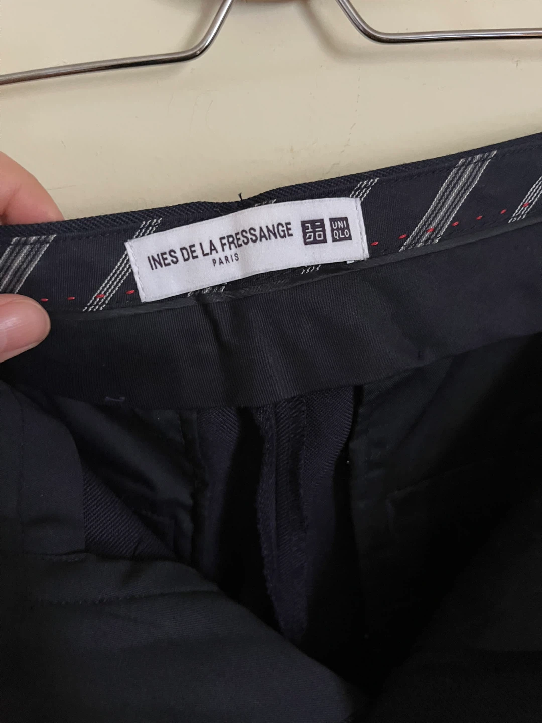 UNIQLO Ines de la Fressange Navy Wool Blend Pants size 25 - photo 5