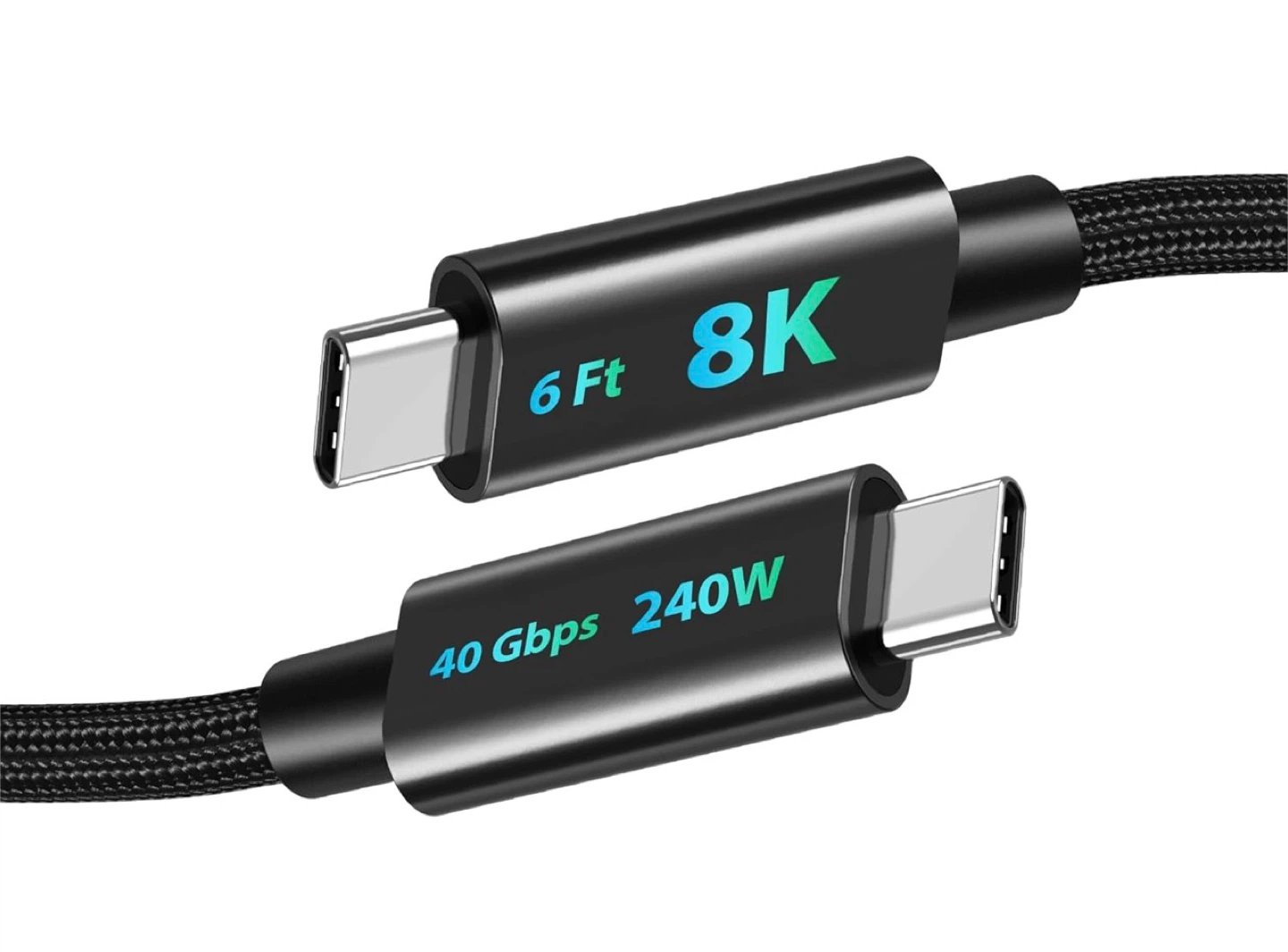 USBC Cable - 40 Gbps, 240W, 8K