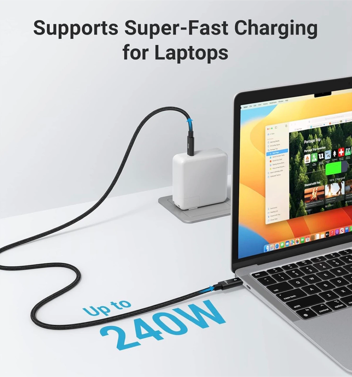 USBC Cable - 40 Gbps, 240W, 8K - photo 5
