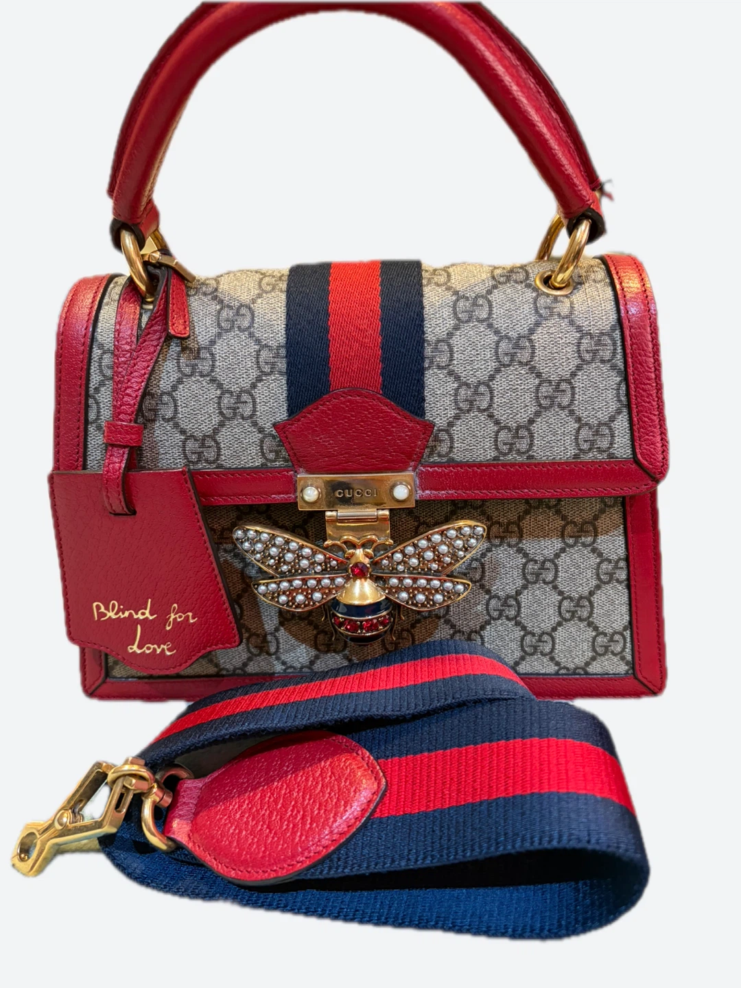 Authentic Gucci Queen Margaret bag