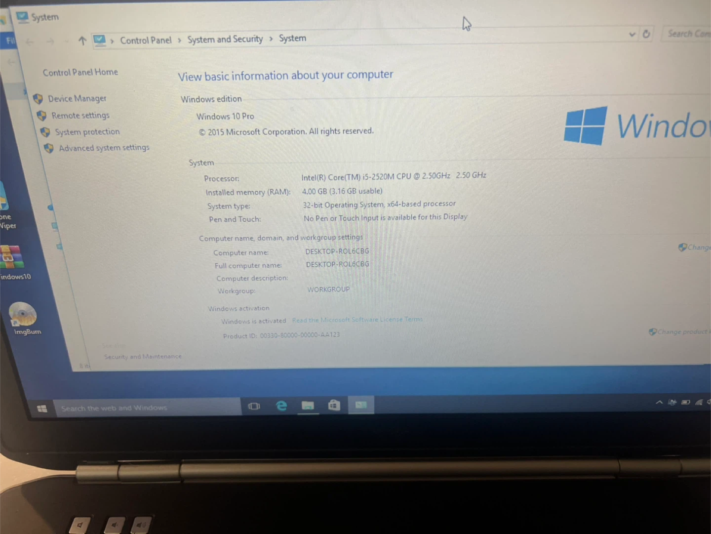 Dell Latitude E5520 Laptop - Intel Core i5 - photo 3