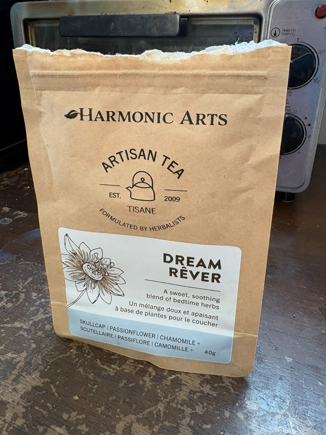 Harmonic Arts Artisan Tea, Dream (Chamomile)