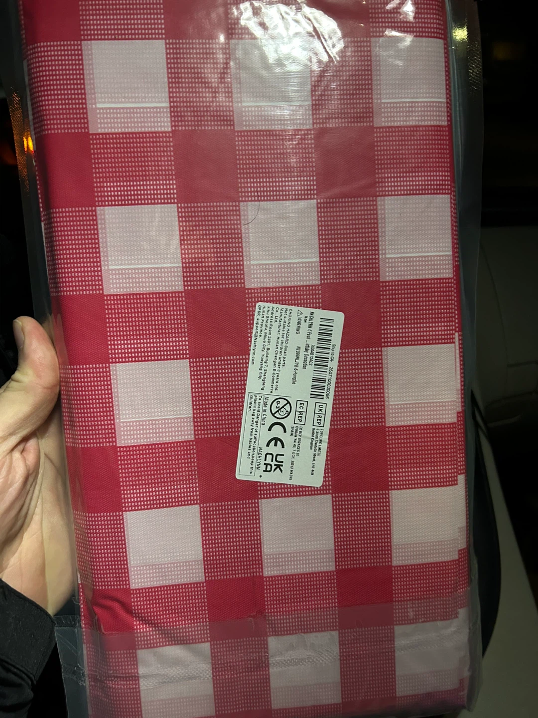 NACHLYNN Plastic Disposable Tablecloth - photo 2