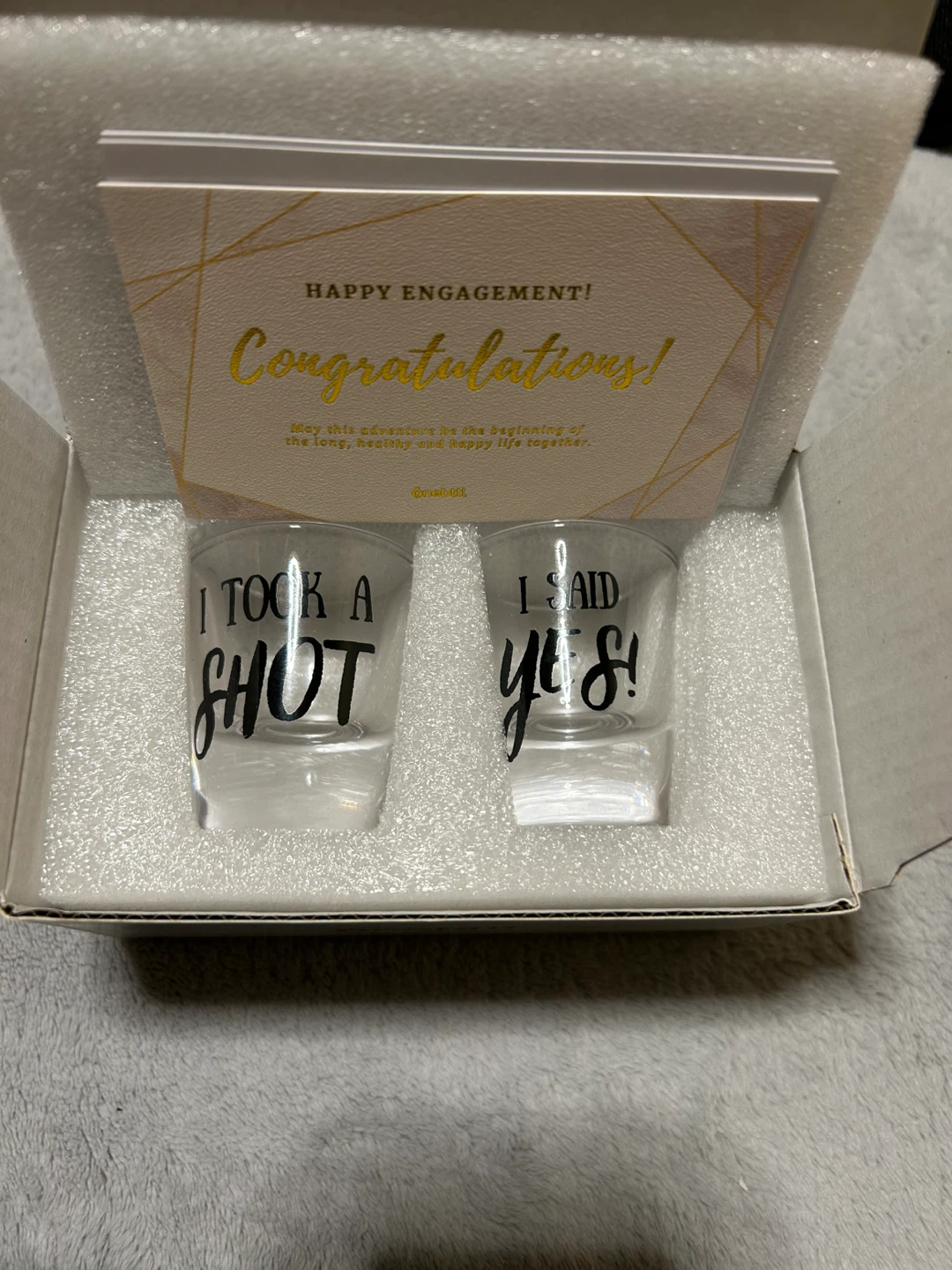 Onebttl I Said Yes & I Took a Shot Glass Set - photo 5