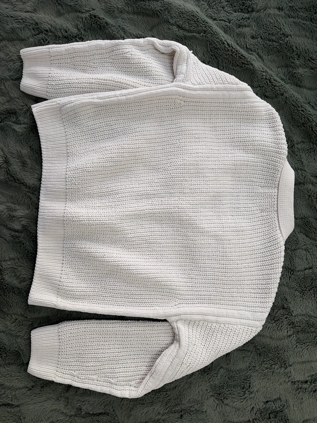 Cream Knit Cardigan - Zara - photo 2