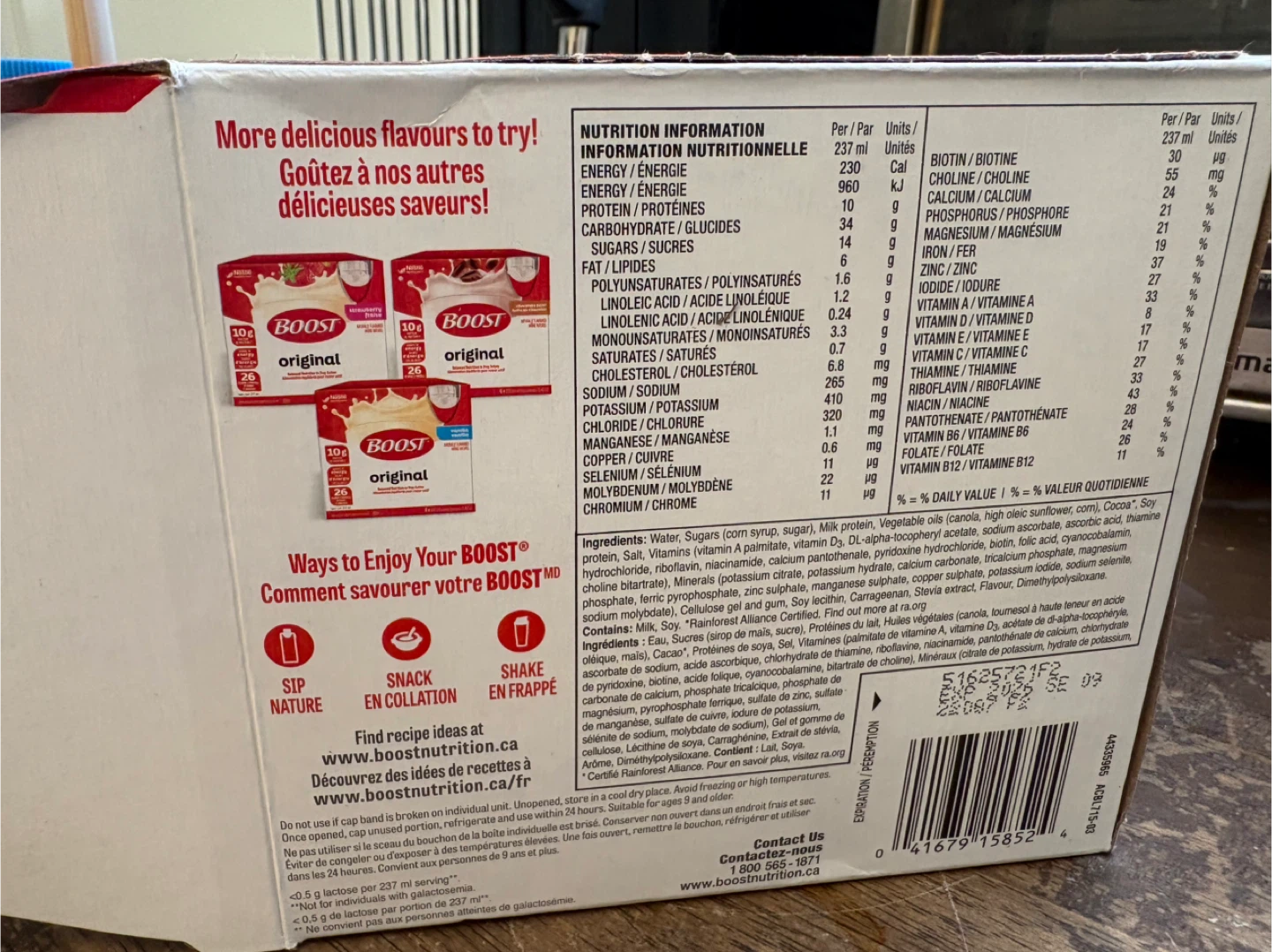 Boost Meal Replacement Drink (Chocolate) - photo 2
