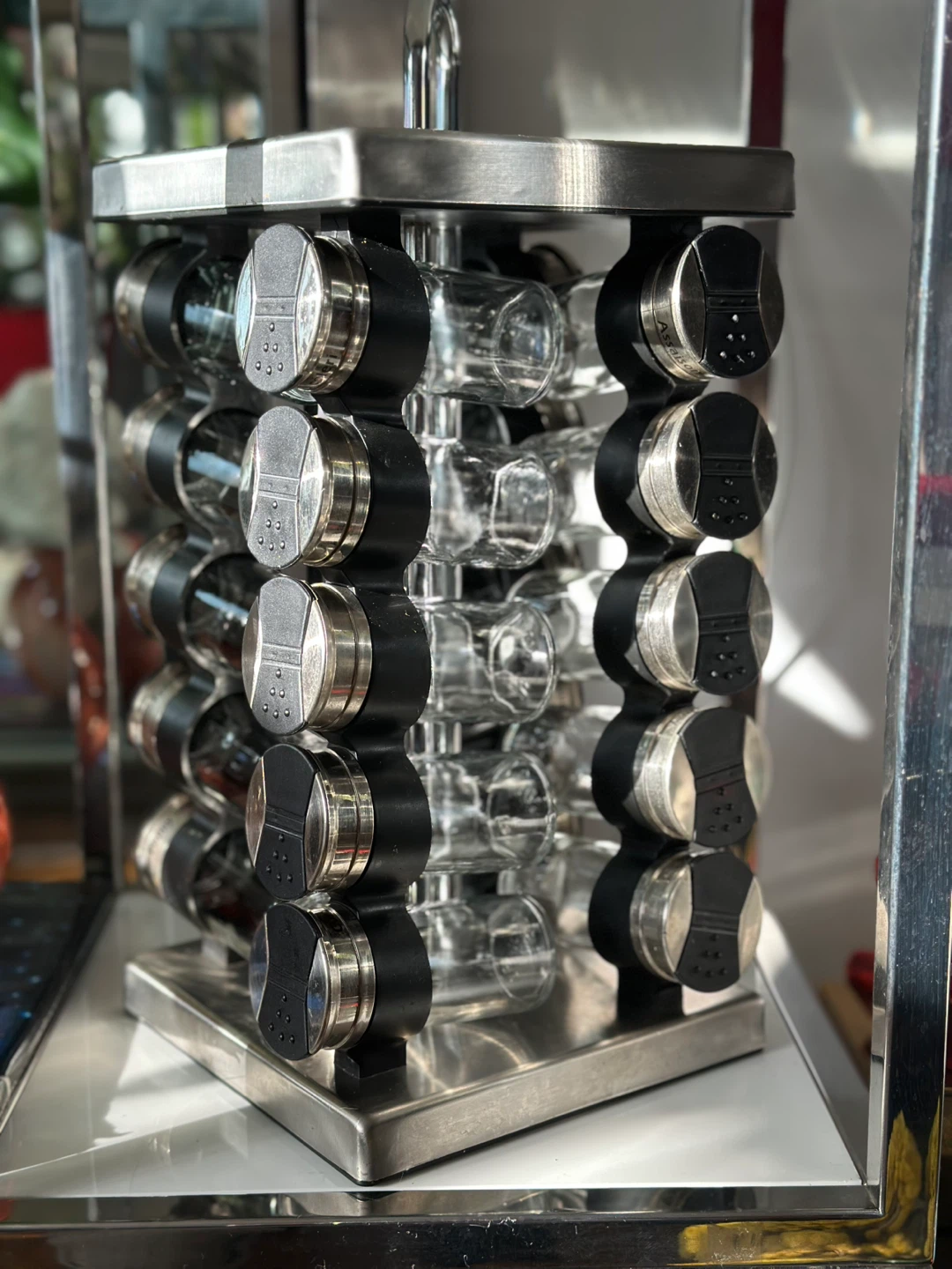 Rotating Spice Rack with 20Jars - photo 2