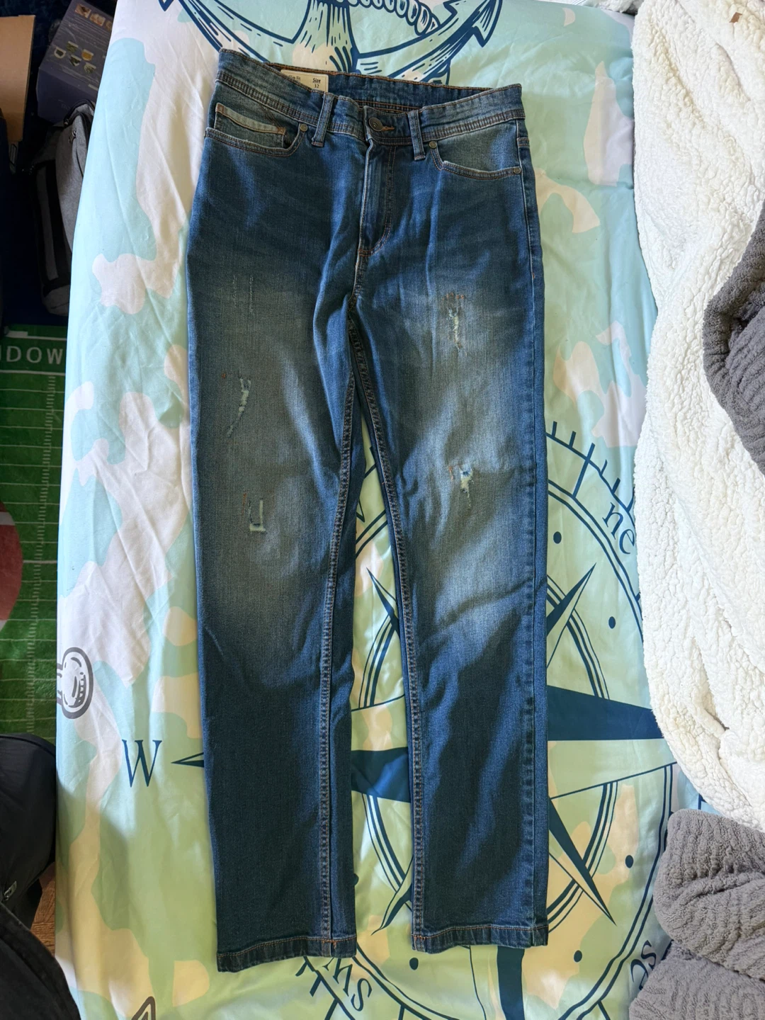 Rivet Jeans Men's Blue Denim Size 32”