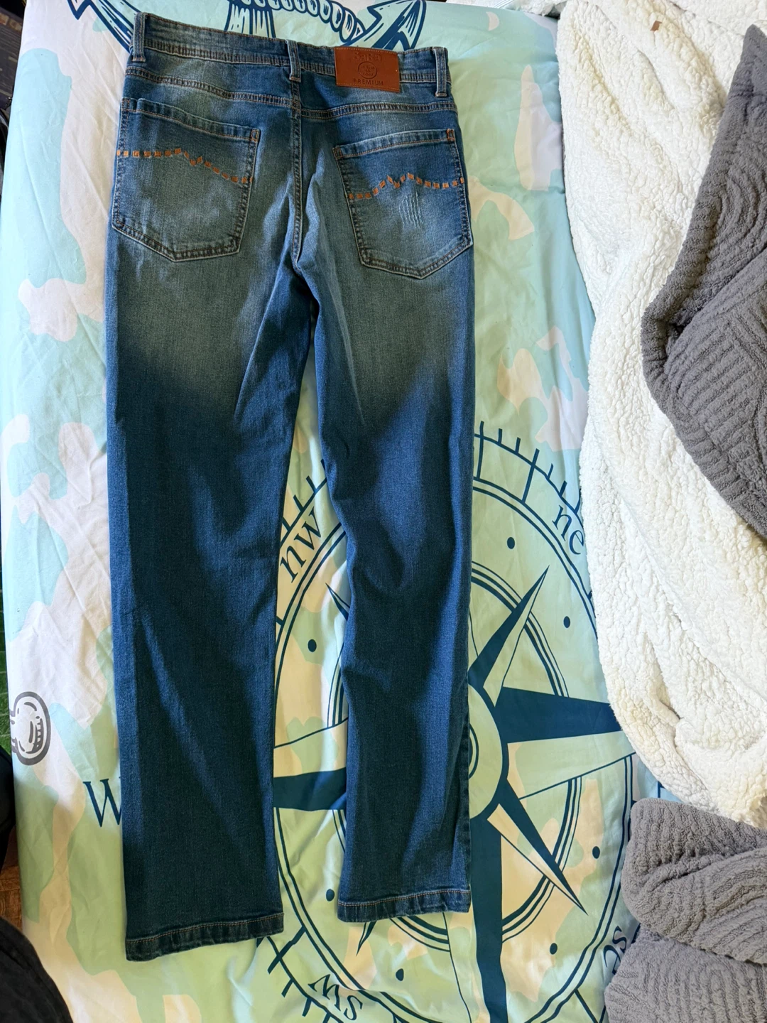 Rivet Jeans Men's Blue Denim Size 32” - photo 2