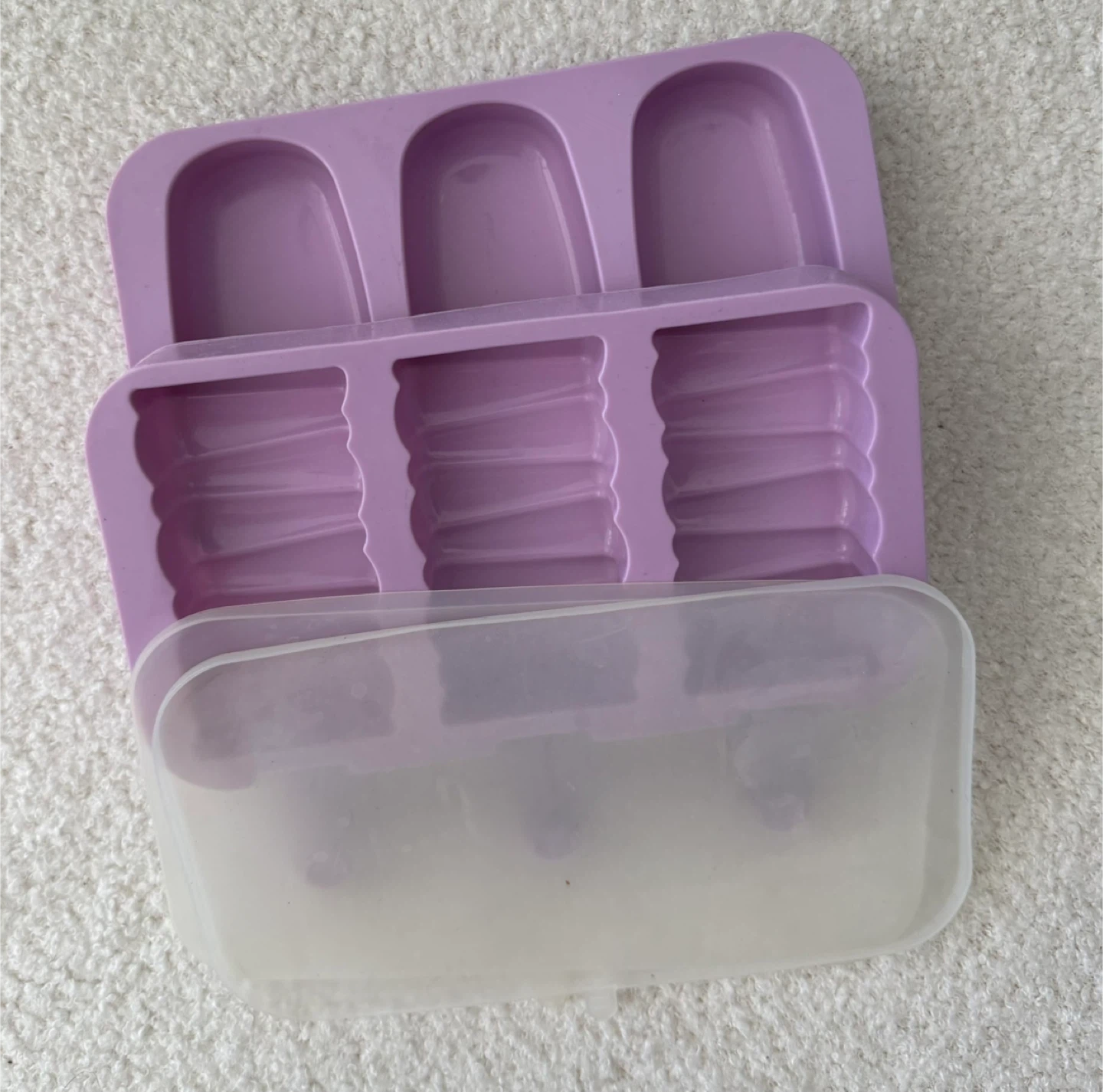 Purple Popsicle Ice Pop Maker Mold with Lid - photo 3