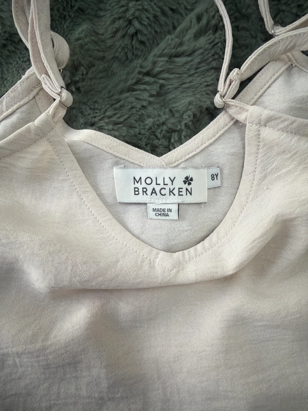 Molly Bracken Girls Peplum Tank Top - Size 8 - photo 2