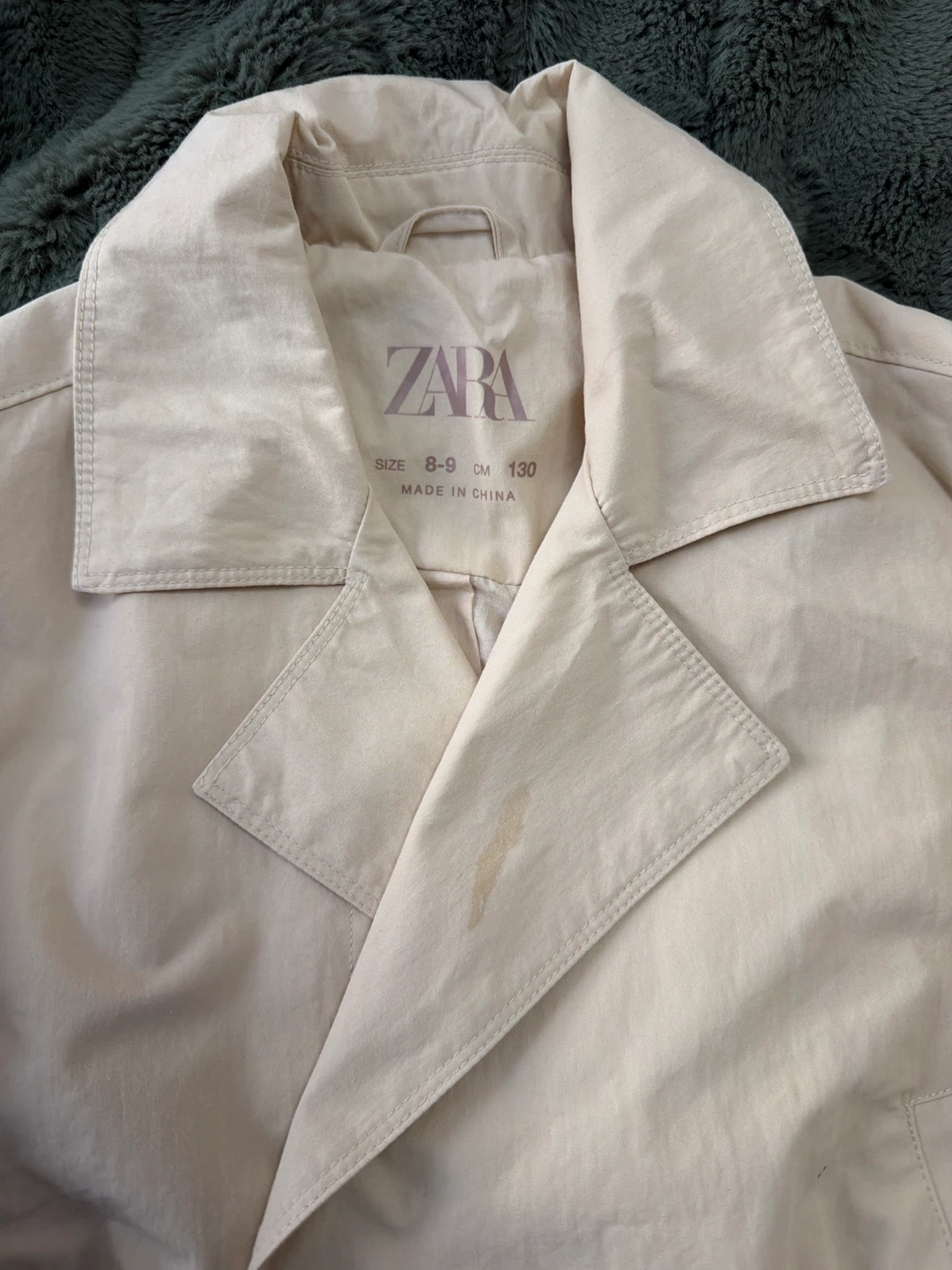 Zara Beige Jacket 8-9 Years - photo 2