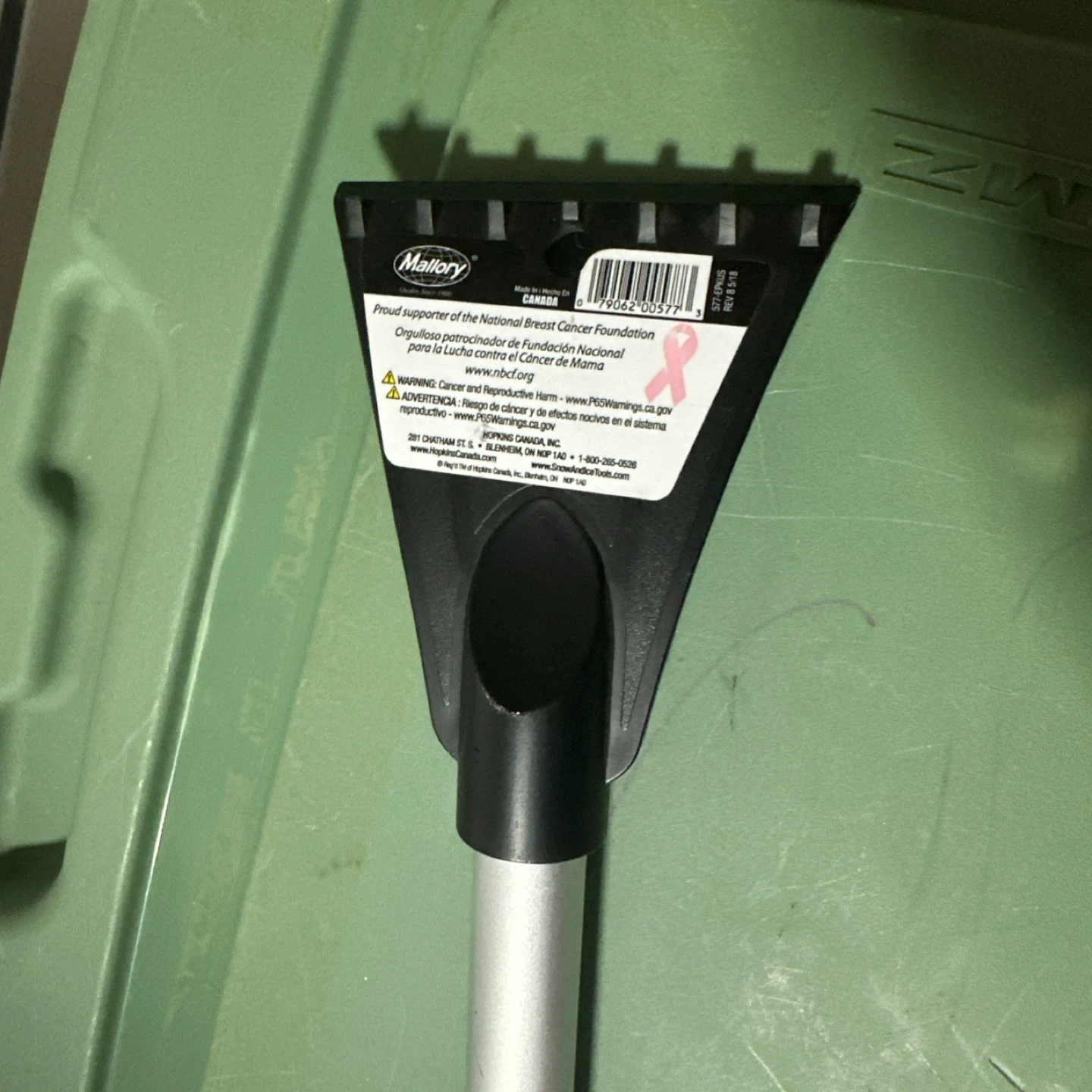 Mallory Ice Scraper with Snow Brush - photo 2