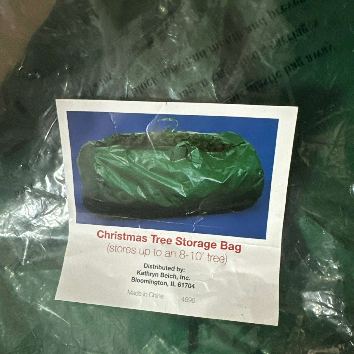 Christmas Tree Storage Bag