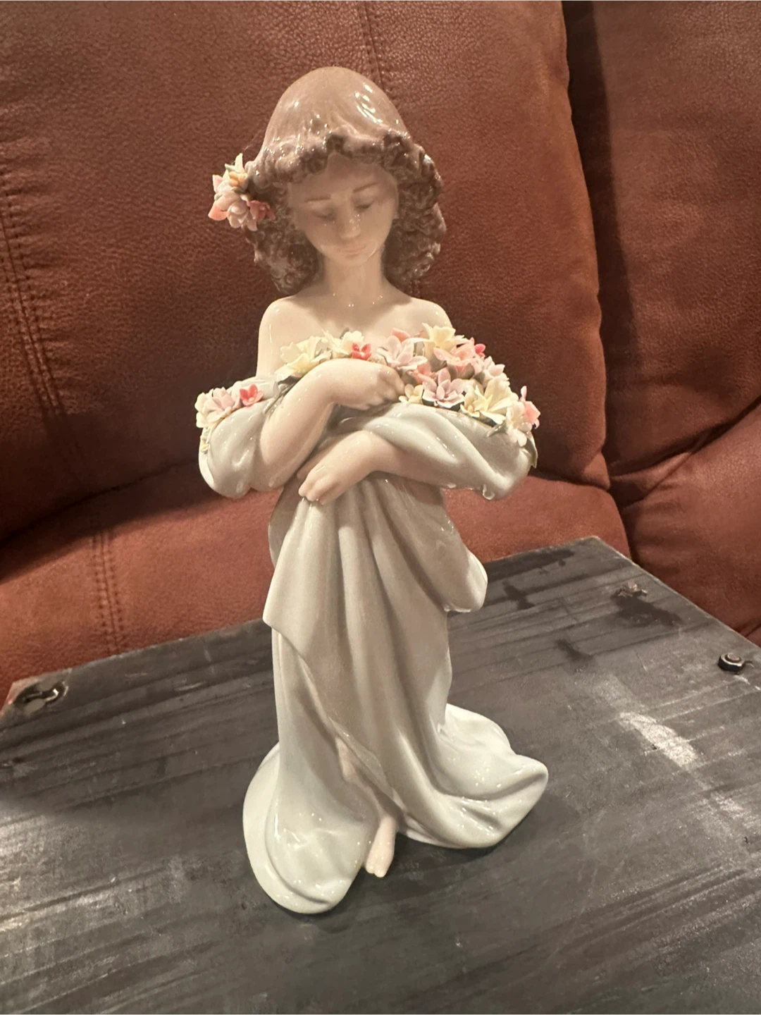 Lladró "Petals of Love" porcelain figurine, model number 6346.