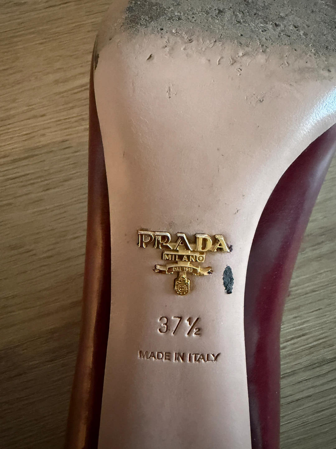 Prada Peep-Toe Heels - Size 37.5 - photo 3