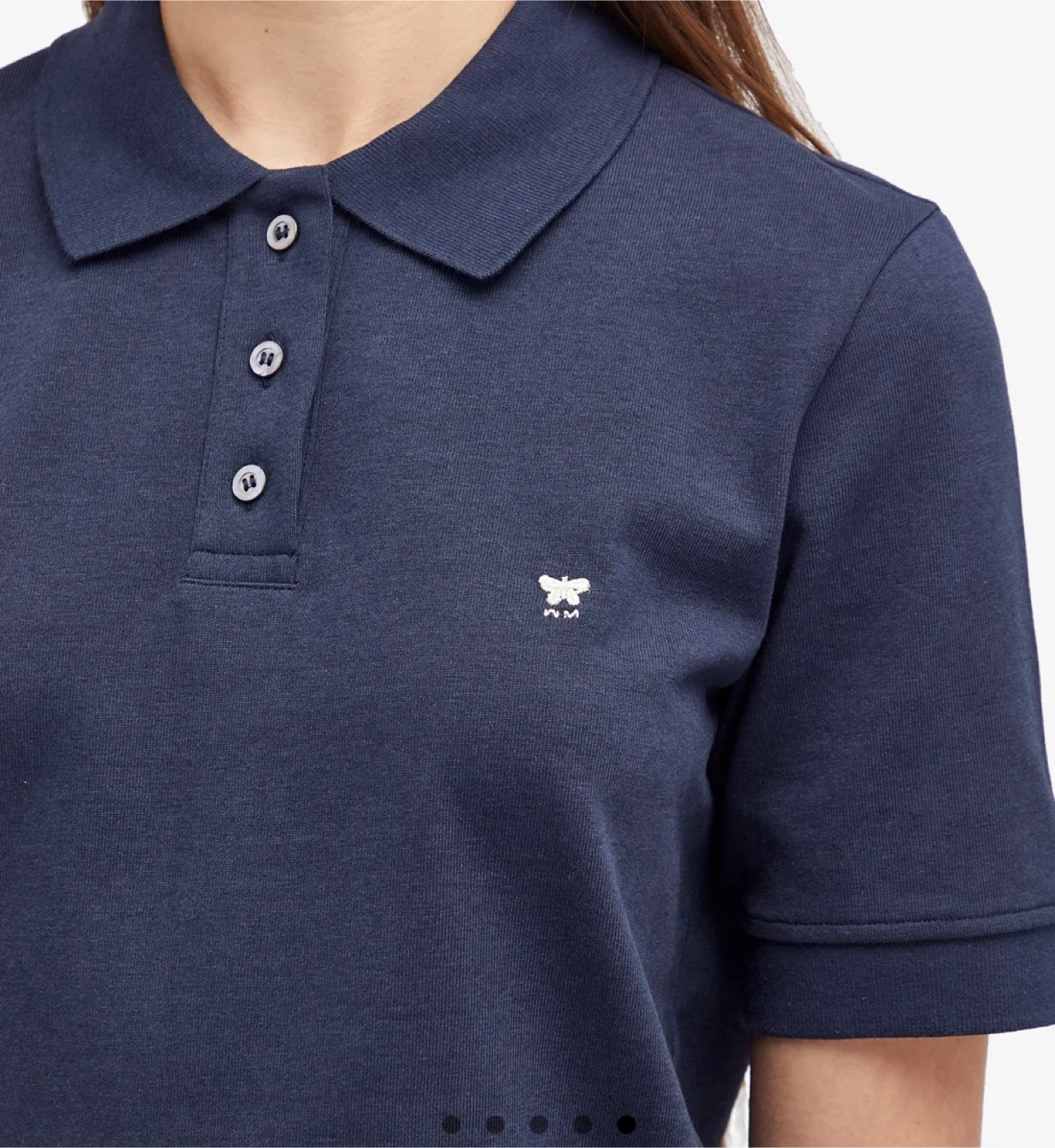 Weekend Max Mara Navy Blue Polo Shirt - photo 3