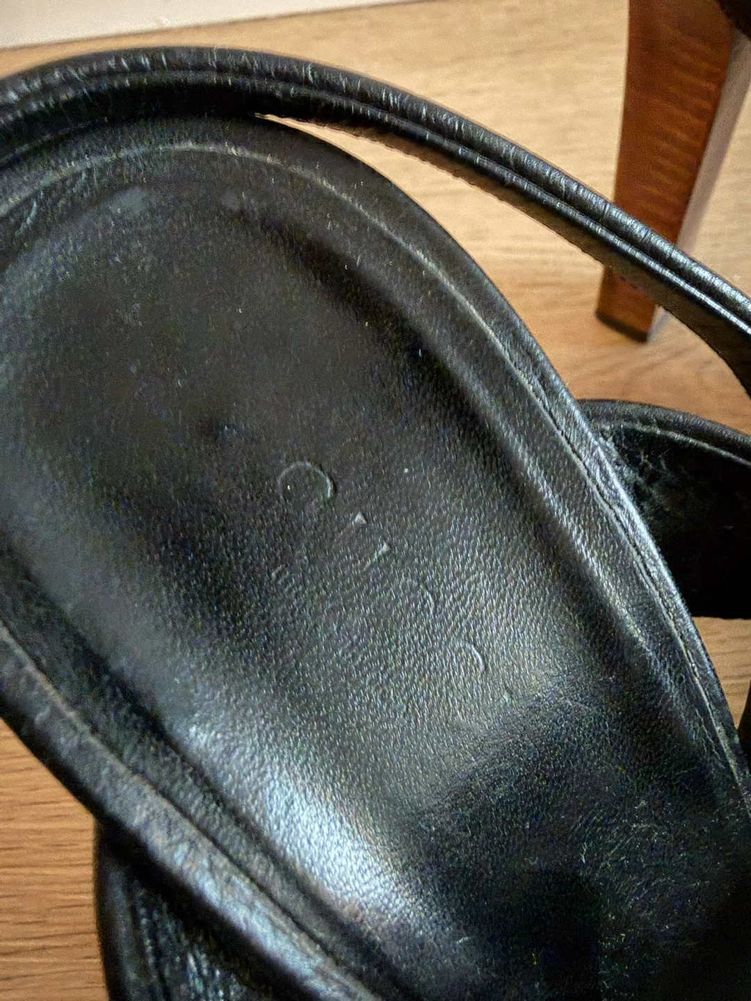 Gucci Black Leather Bamboo Accent Heeled Sandals Size 36.5 - photo 4