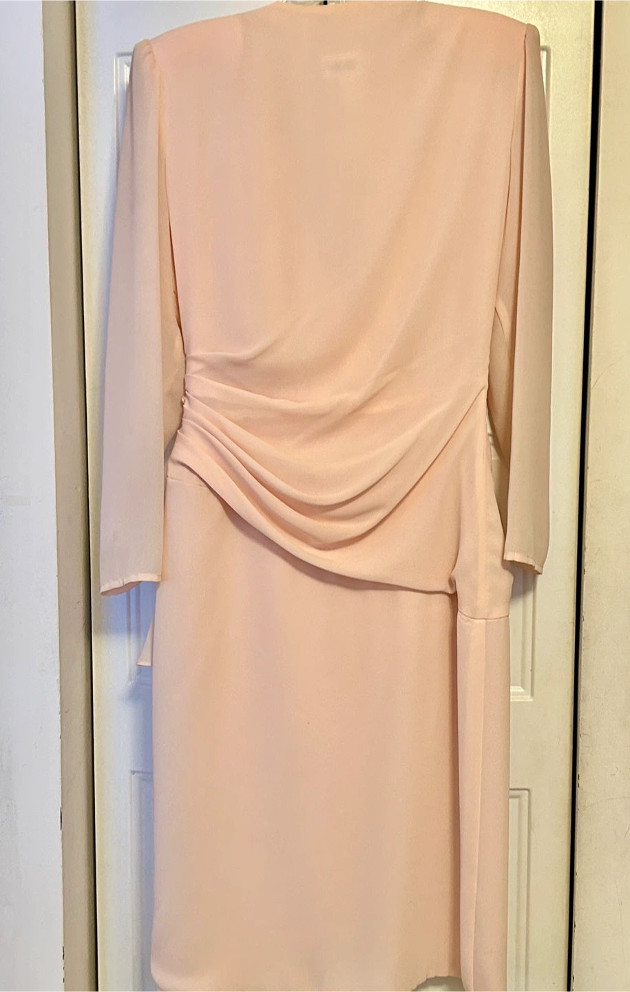Abby Kent Women's Pink Beaded Shoulder Dress - photo 4