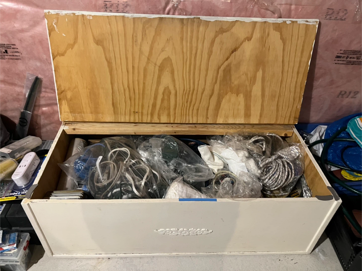 Solid Plywood Storage bench - photo 4