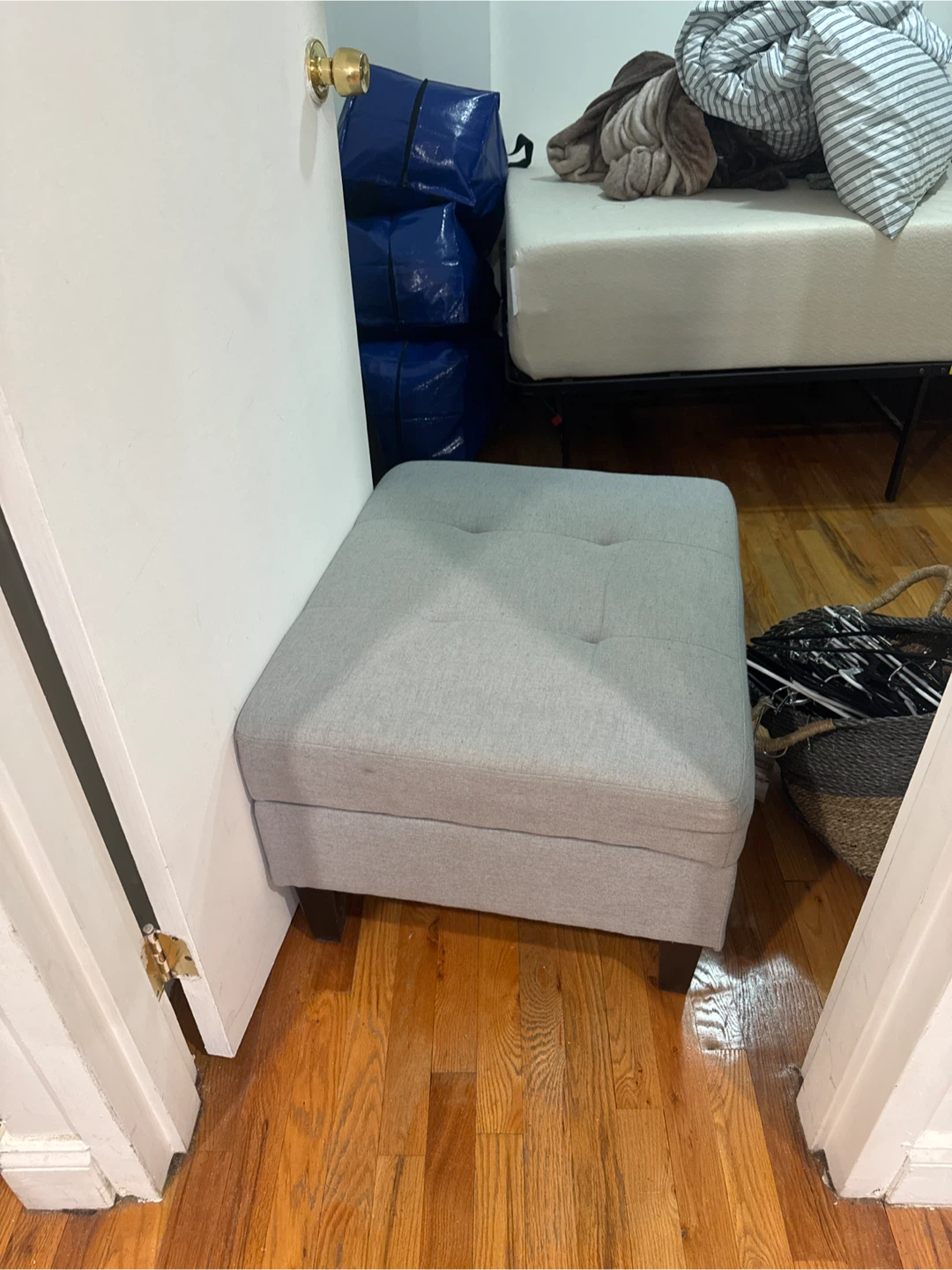 Square Storage Ottoman