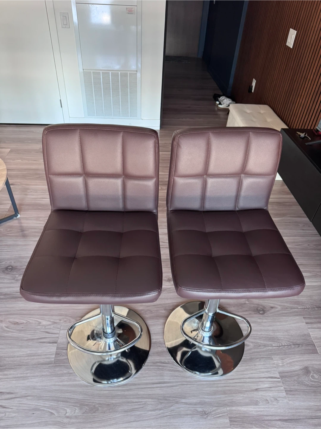 Counter Height Bar Stools Set of 2 - photo 3