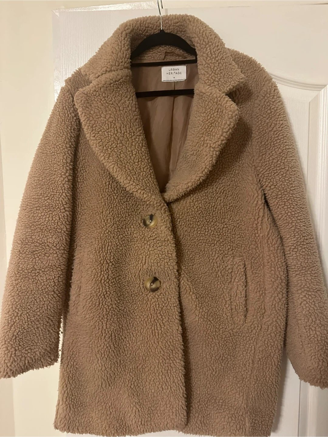 Urban Heritage Teddy Bear Fleece Coat