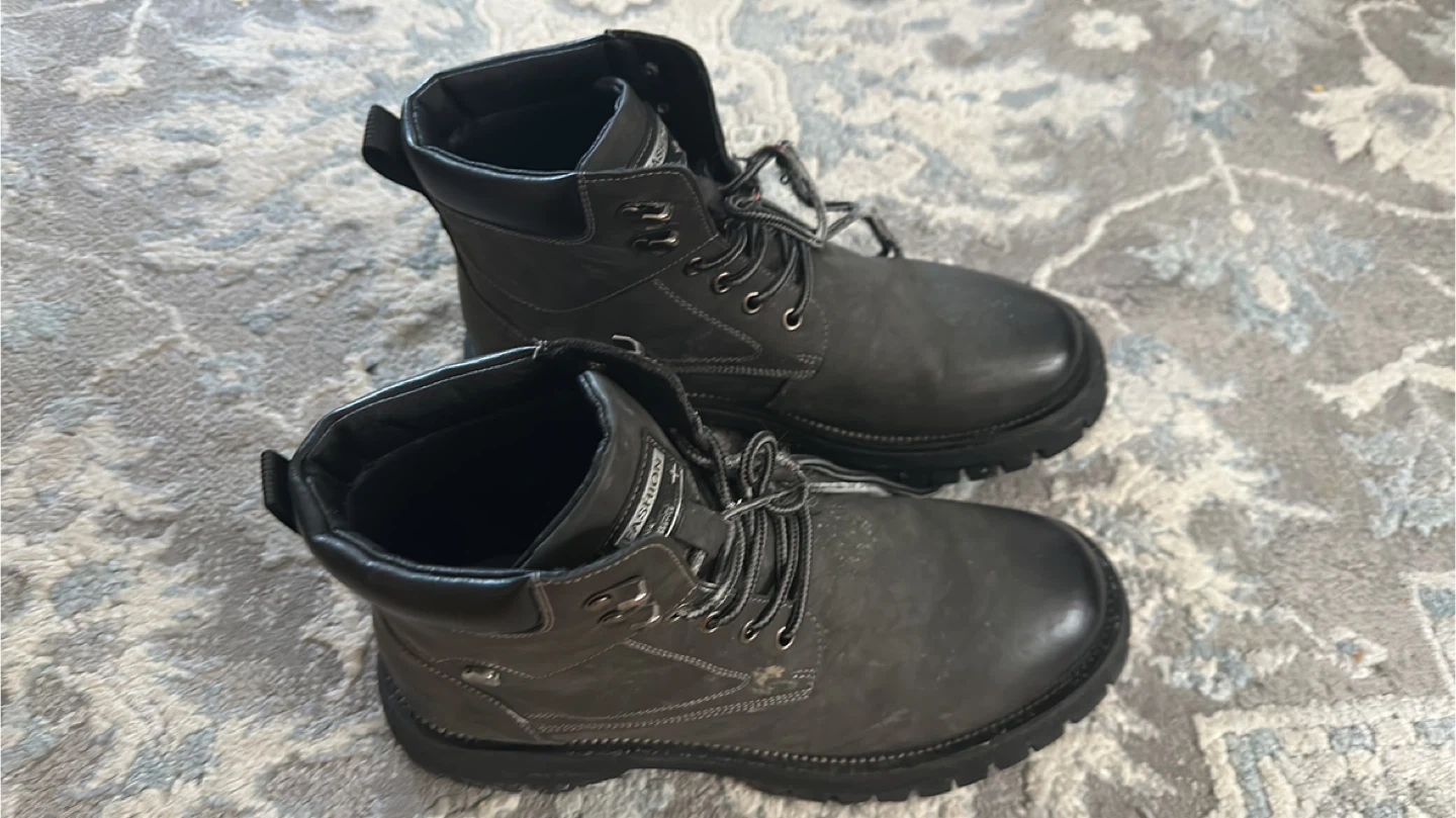 Black Fashion Boots