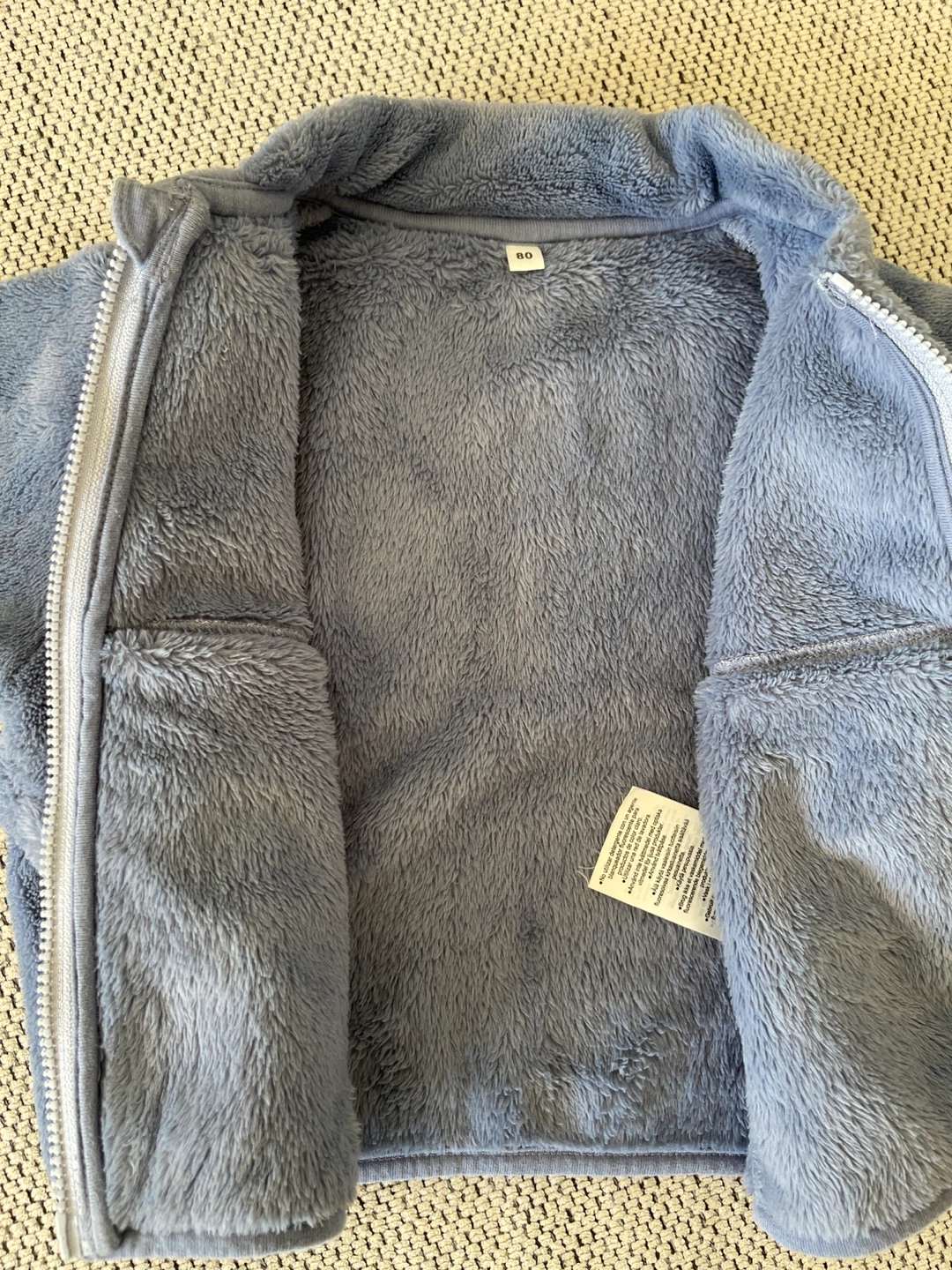 Baby Fleece Jacket Size 80 - photo 4