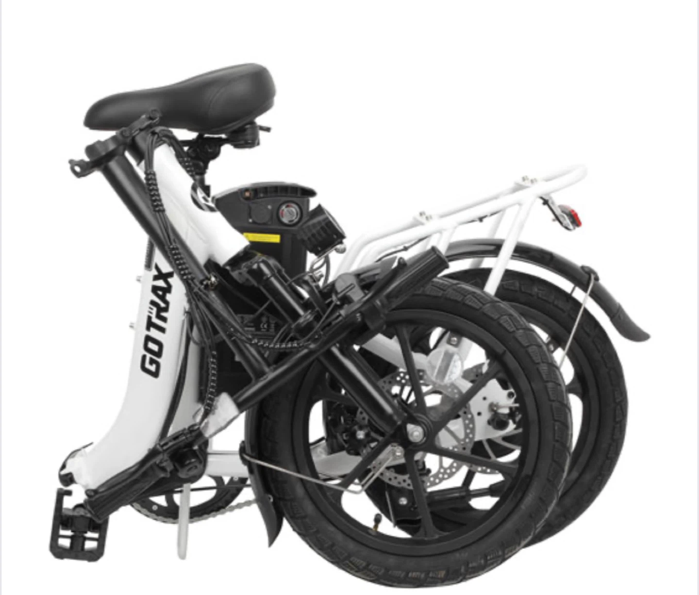 GOTRAX Folding Electric Bike - White - photo 3