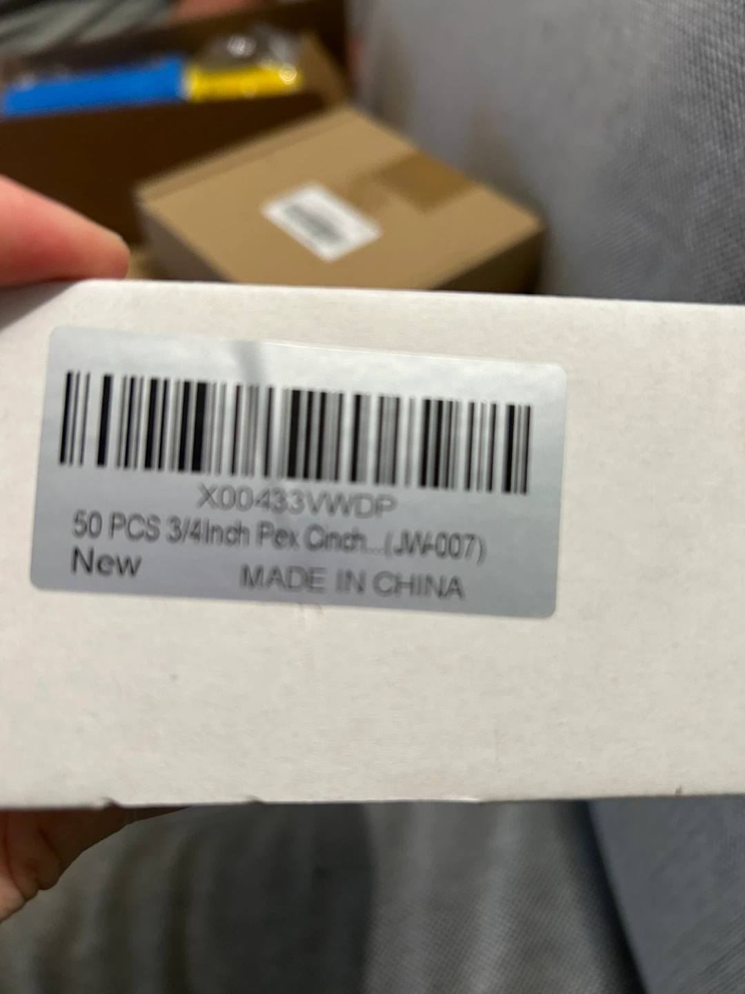 JWGFW 304 Stainless Steel Pex Cinch Clamp Rings - 50 Pcs