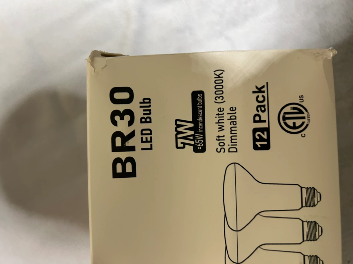 EVELOR BR30 LED Bulbs - 12 Pack - photo 3